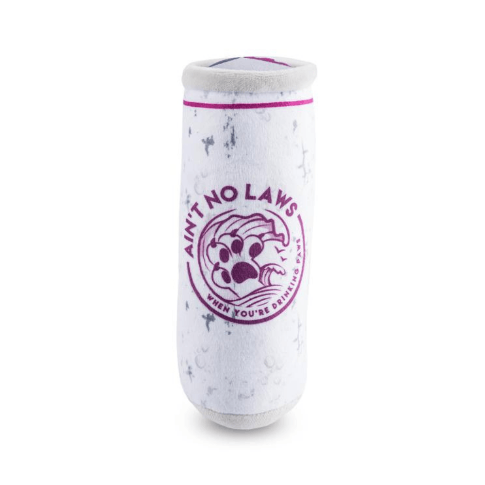 White Paw Hound Seltzer Toy - Bark Cherry - Pooch Luxury