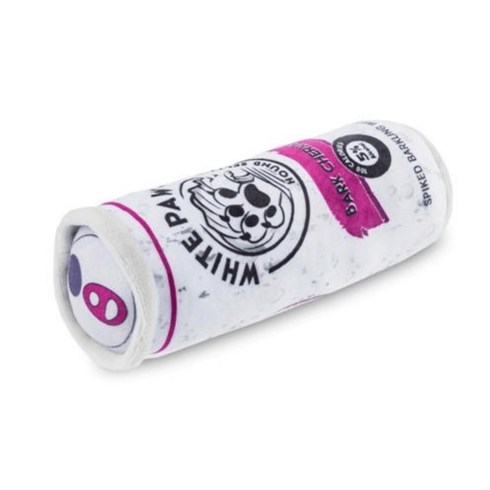 White Paw Hound Seltzer Toy - Bark Cherry - Pooch Luxury