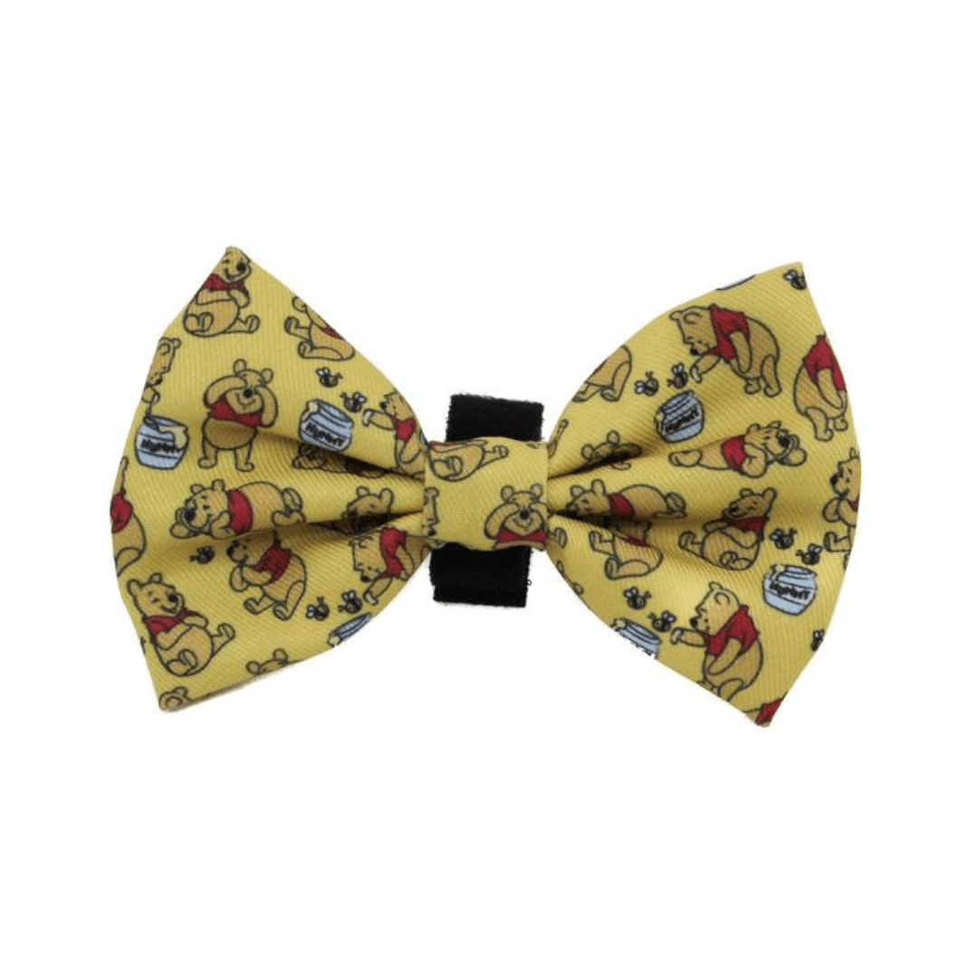 Winnie The Pooh & Bee's Bow Tie - Pooch Luxury