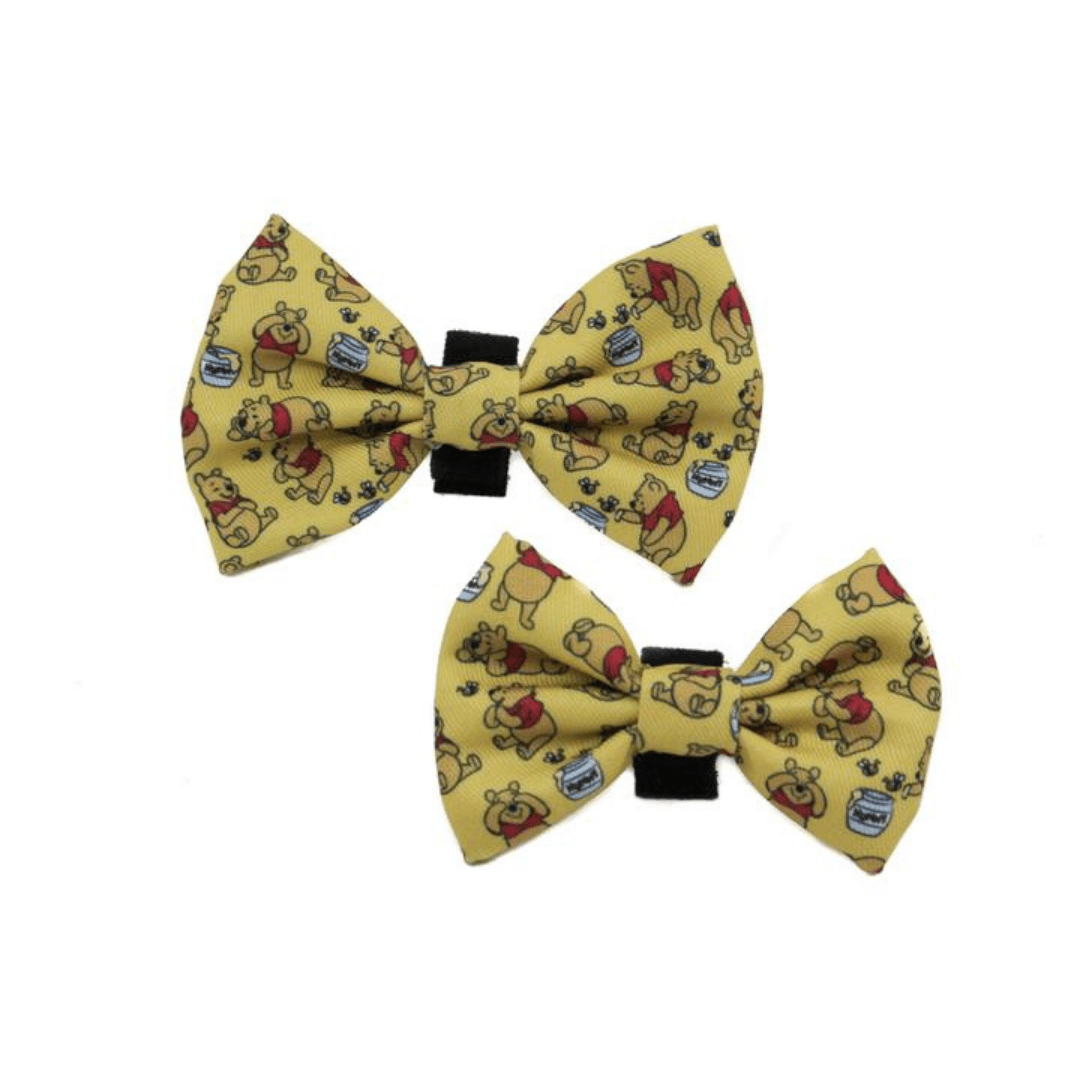 Winnie The Pooh & Bee's Bow Tie - Pooch Luxury