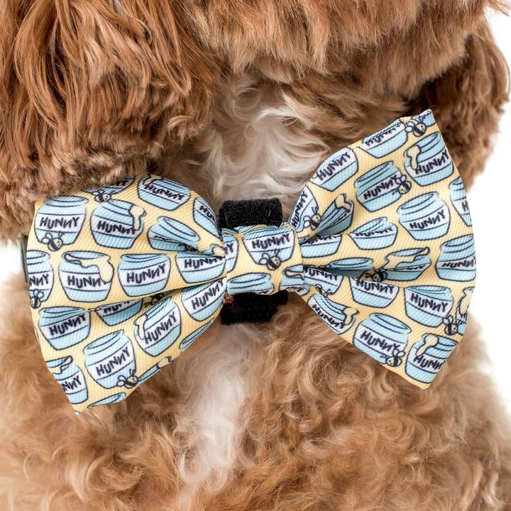 Winnie The Pooh Hunny Pot Bow Tie - Pooch Luxury