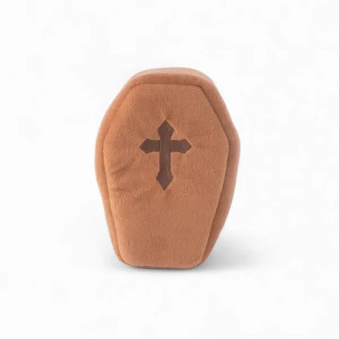 Zippy Burrow Coffin with Ghosts Pooch Luxury