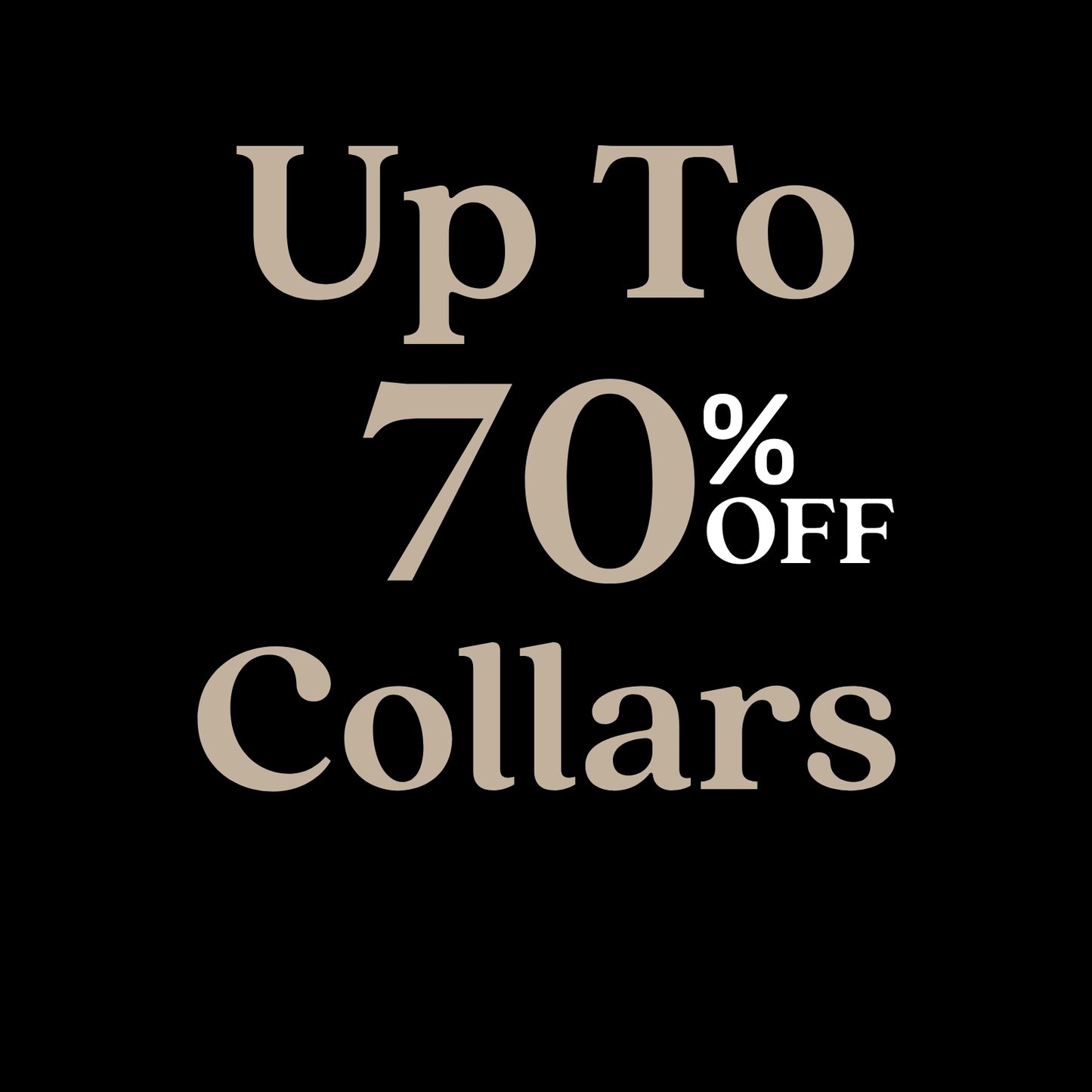 On Sale - Collars