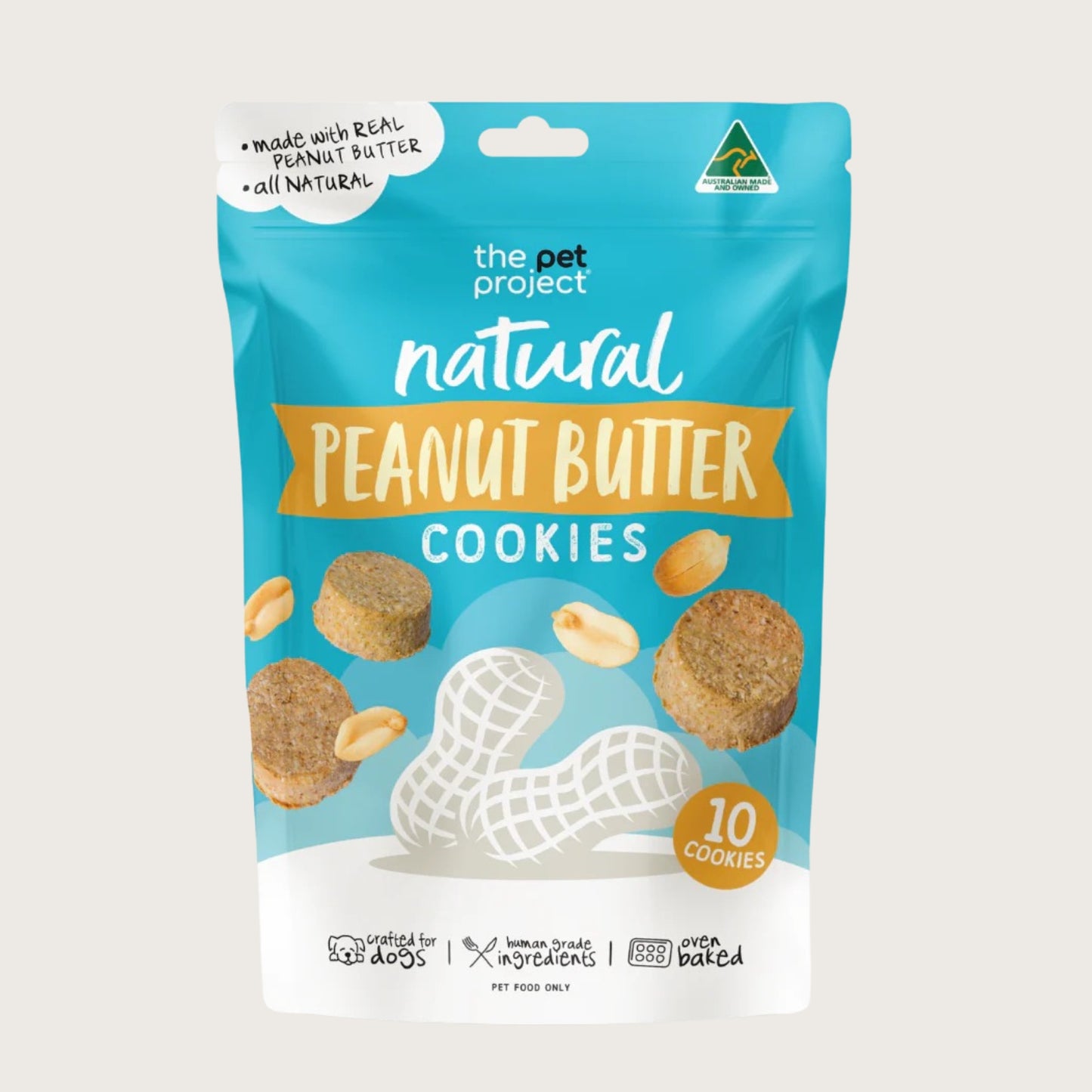 Peanut Butter Dog Cookies