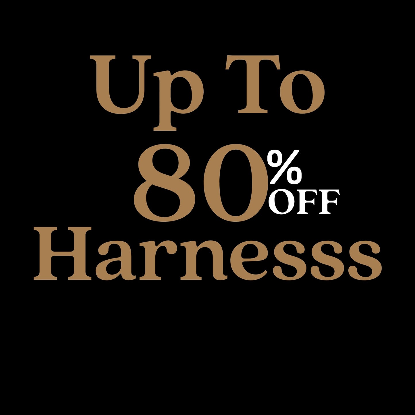 On Sale - Harnesses