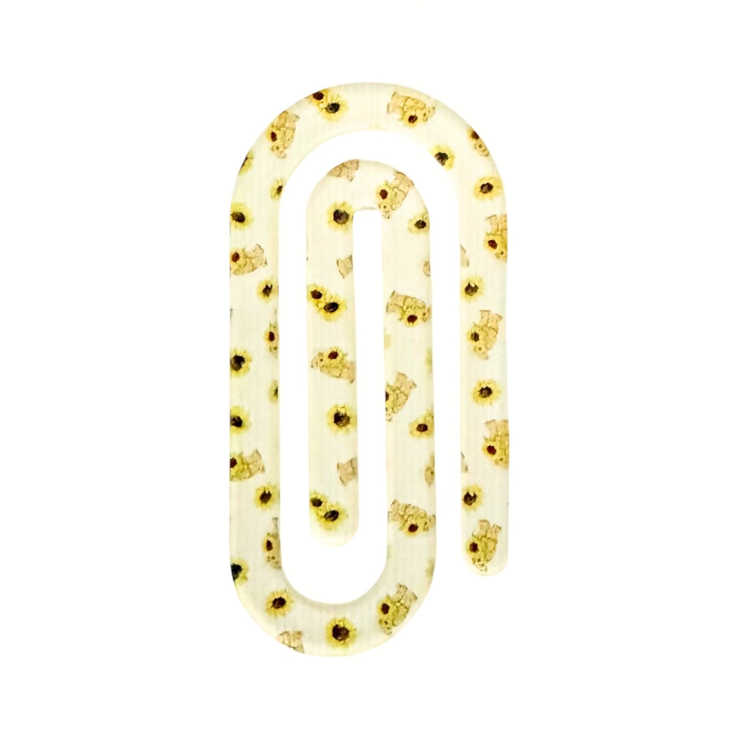 Acrylic Paper Clip - Sunflower Bears - Pooch Luxury