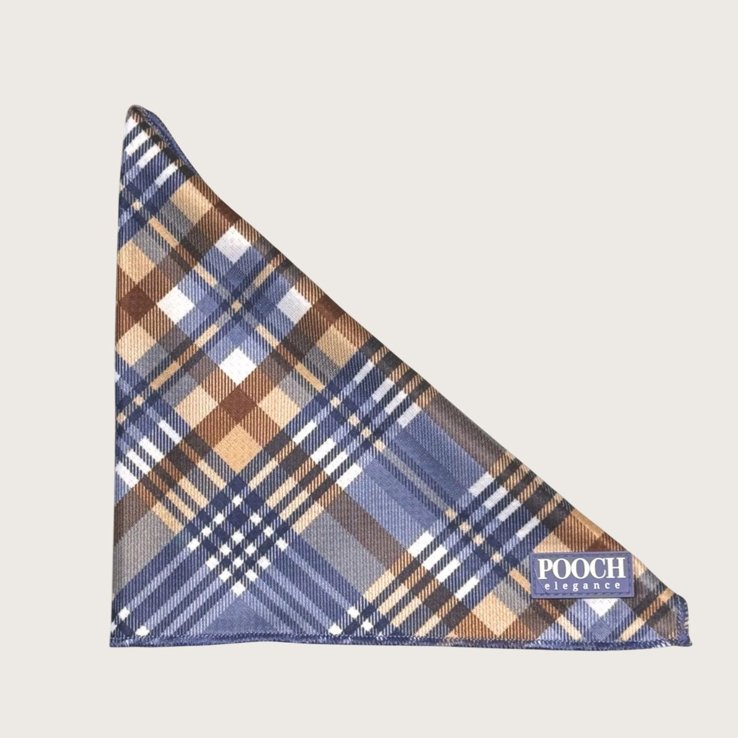 Aspen Plaid Dog Bandana - Pooch Luxury