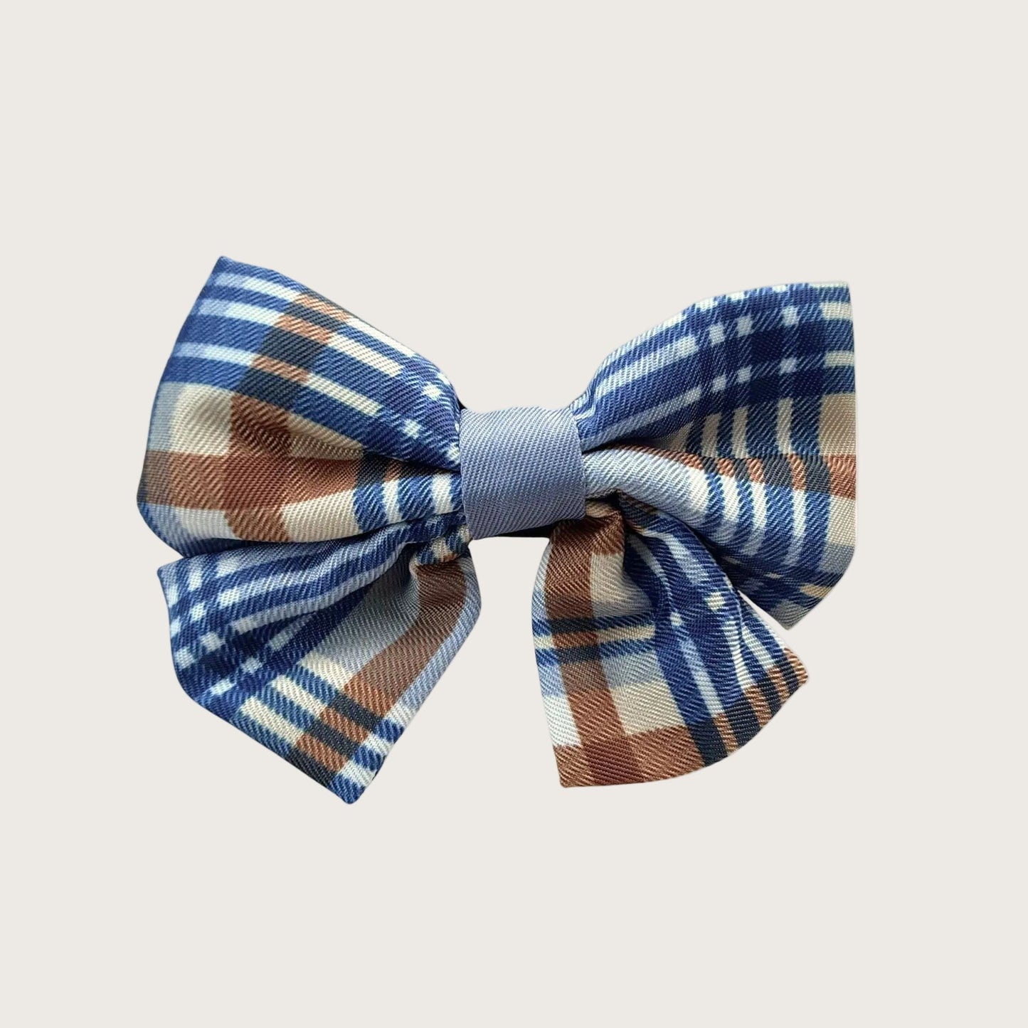 Aspen Plaid Sailor Bow Tie - Pooch Luxury