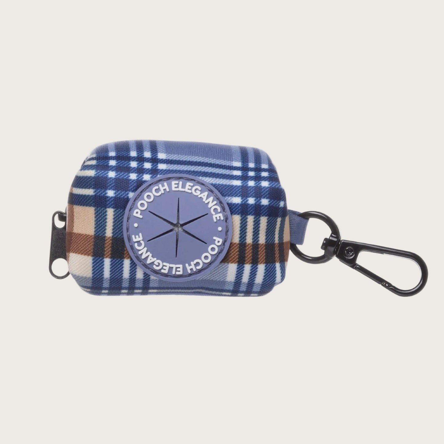 Aspen Plaid Waste Bag Holder - Pooch Luxury