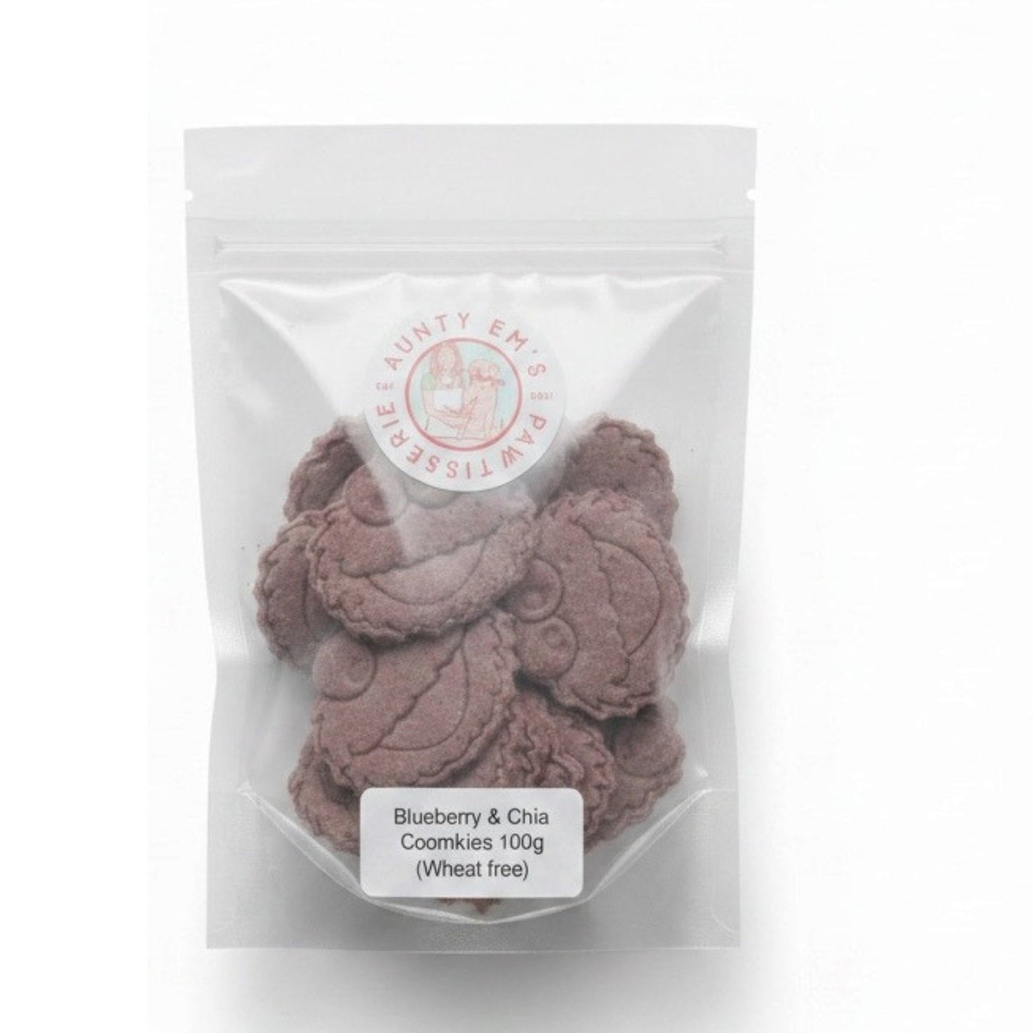 Blueberry & Chia Coomkies - Pooch Luxury