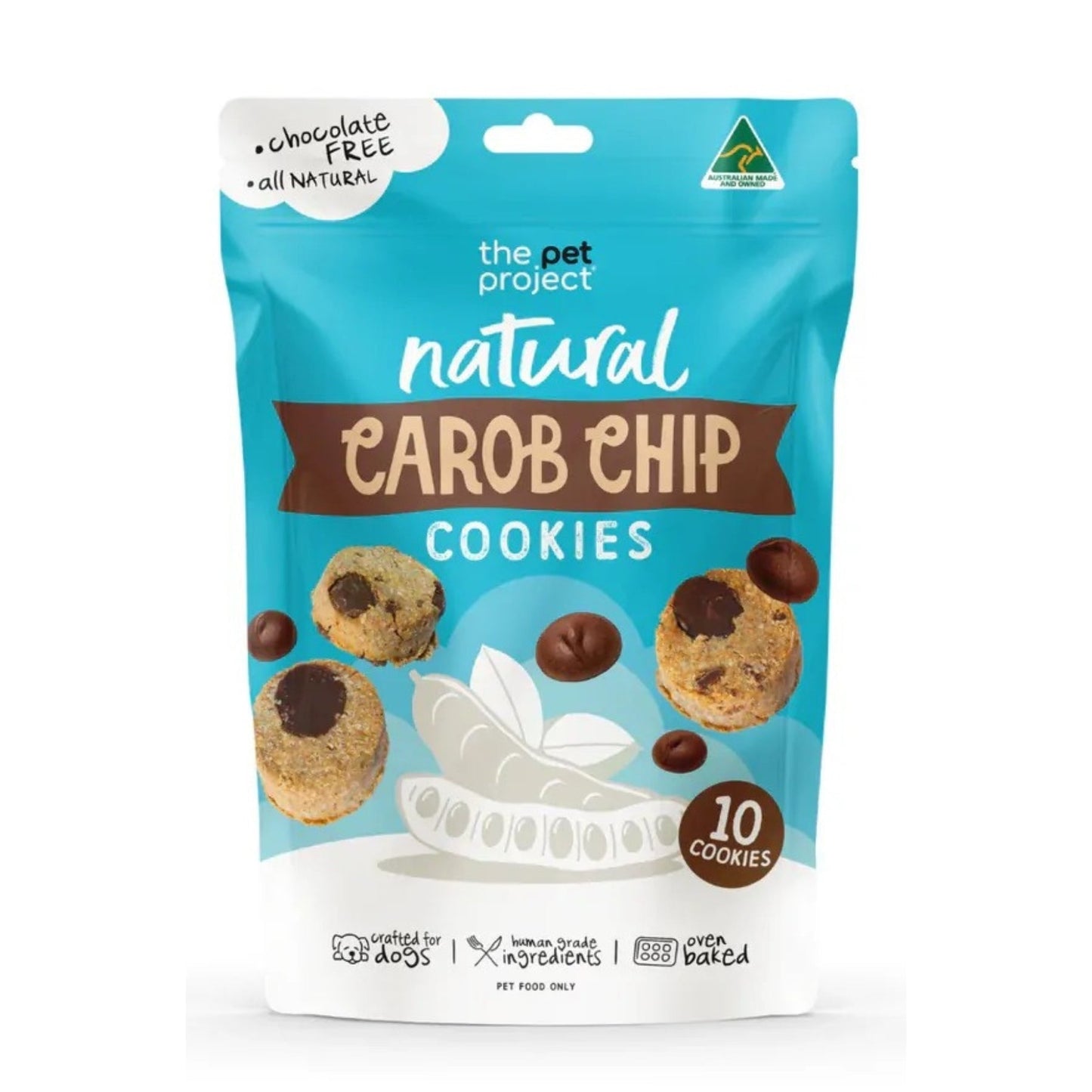 Carob Chip Dog Cookies - Pooch Luxury