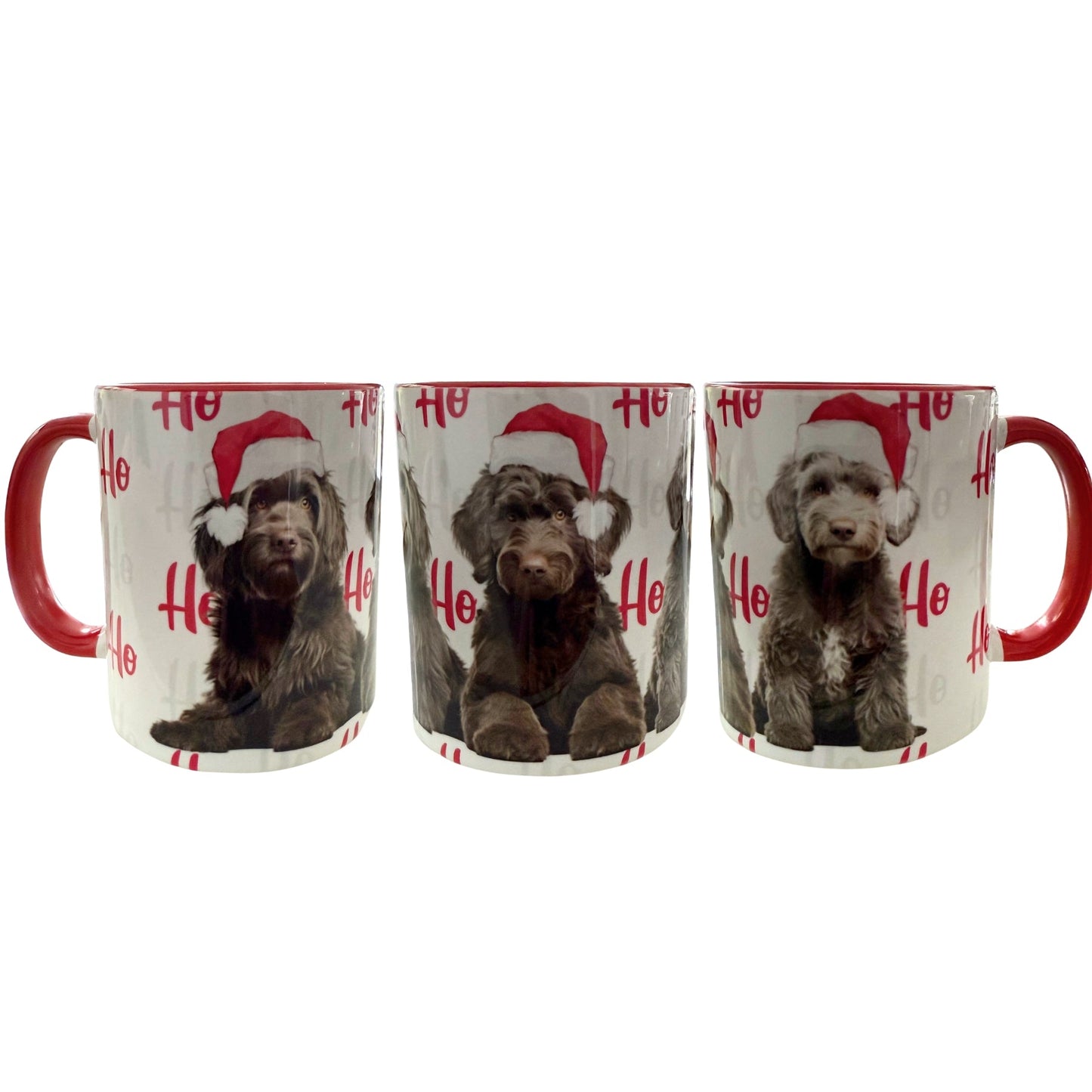 Christmas Doddle Trio Coffee Mug - Pooch Luxury