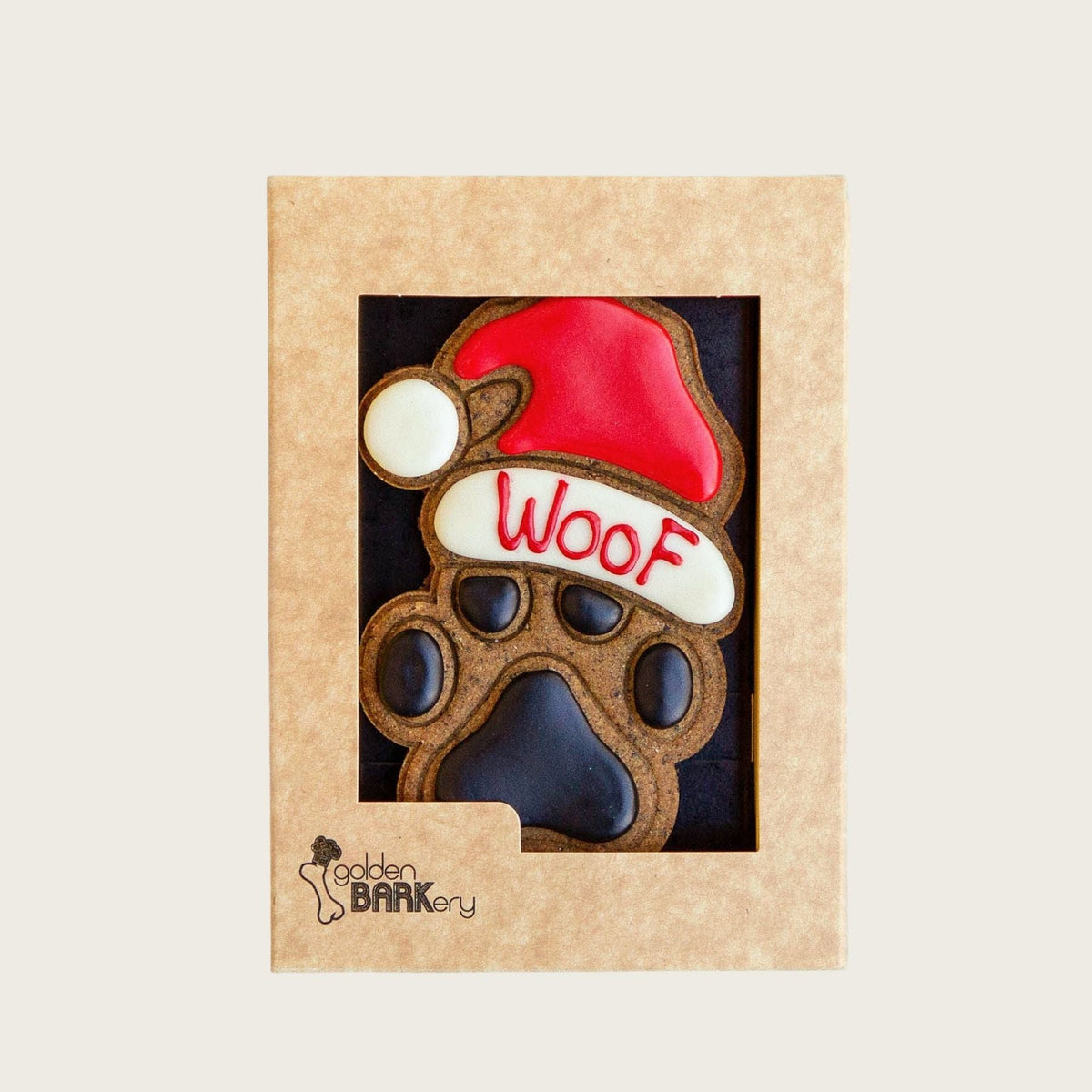 Christmas Dog Treats - WOOF Santa Paws - Pooch Luxury