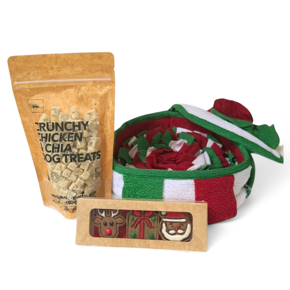 Christmas Snuffle Bowl Bundle - Pooch Luxury