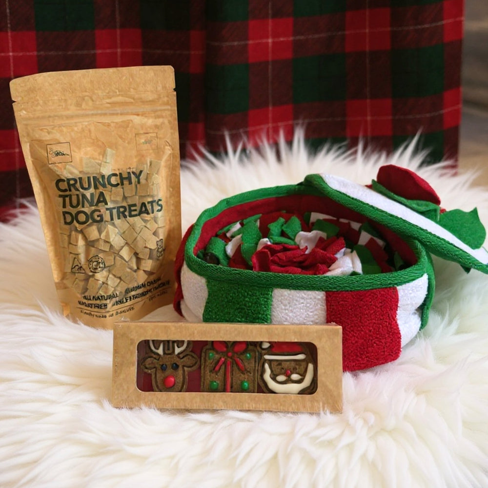 
                      
                        Christmas Snuffle Bowl Bundle - Pooch Luxury
                      
                    