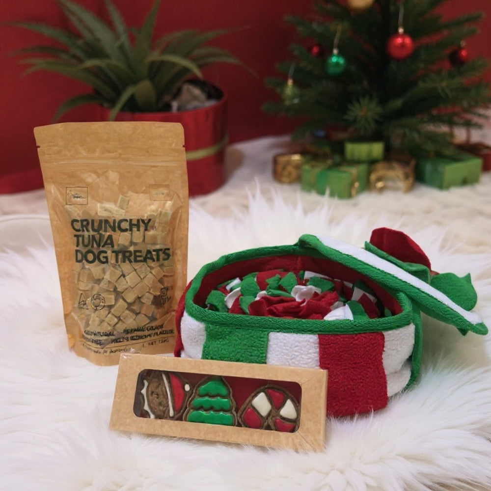 
                      
                        Christmas Snuffle Bowl Bundle - Pooch Luxury
                      
                    