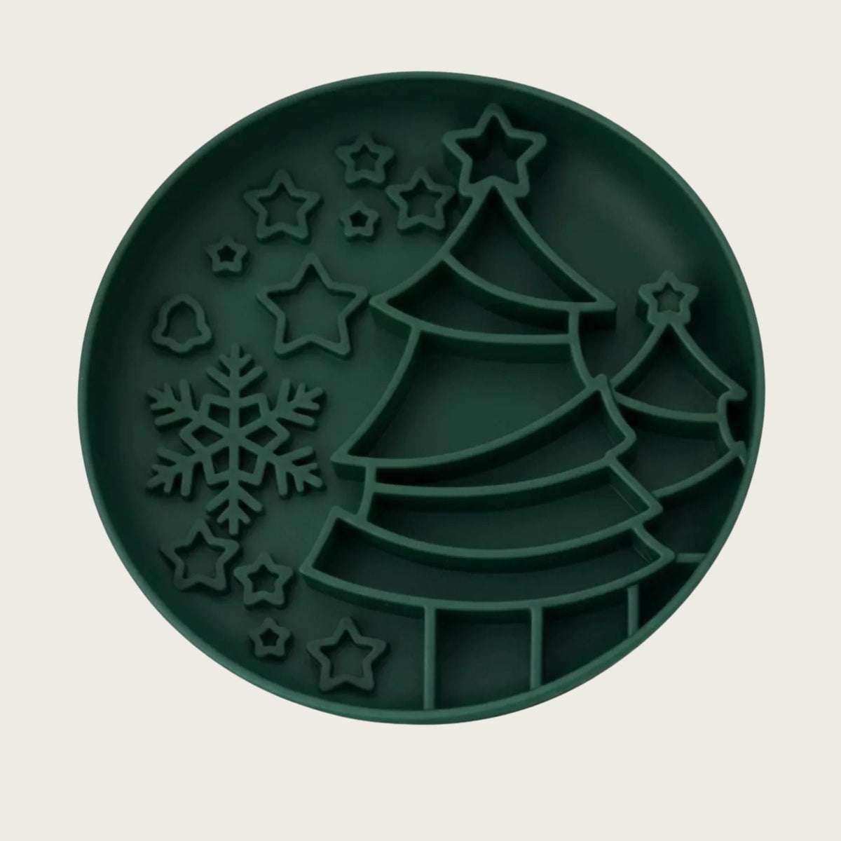 Christmas Themed Slow Feeder - Green - Pooch Luxury