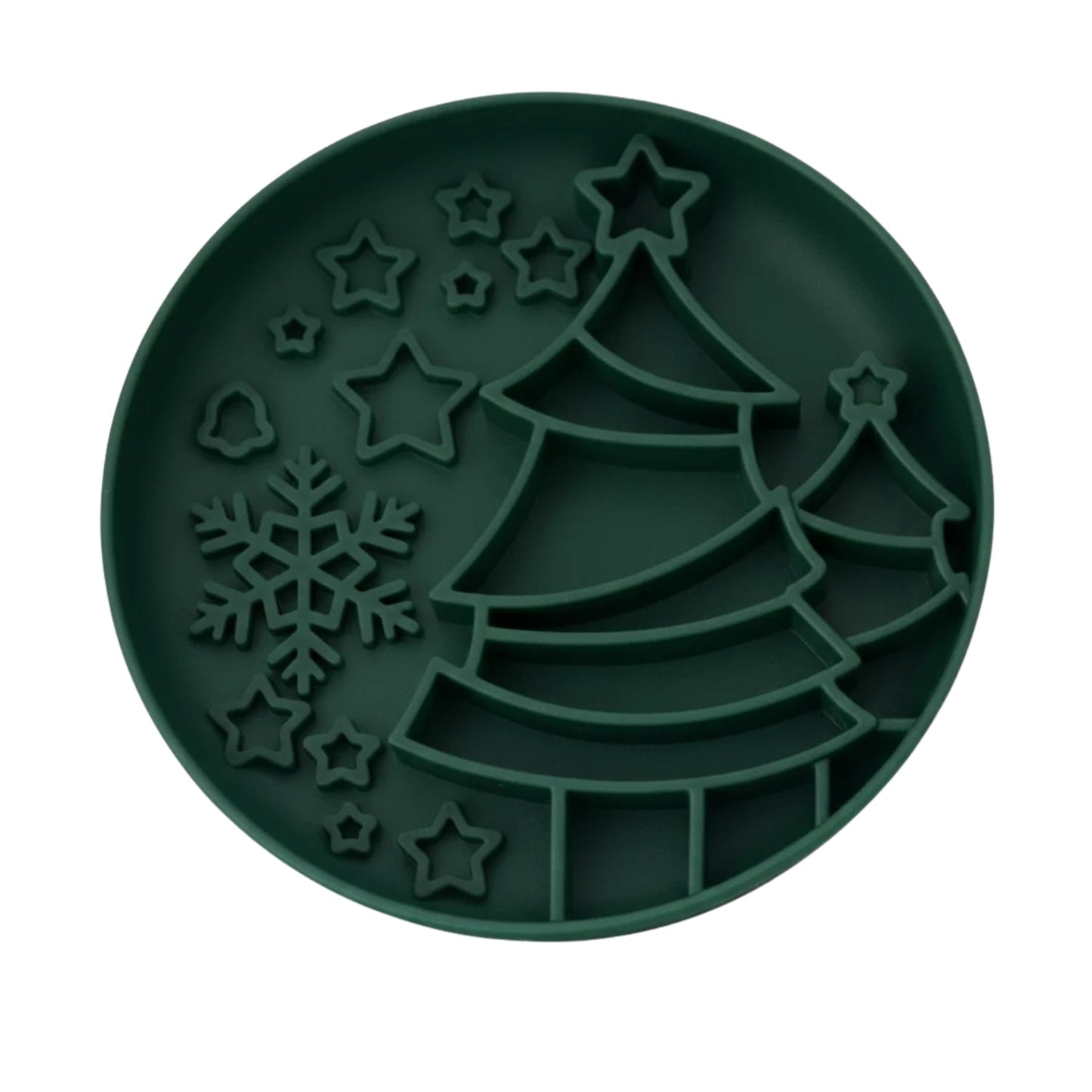 Christmas Themed Slow Feeder - Green - Pooch Luxury