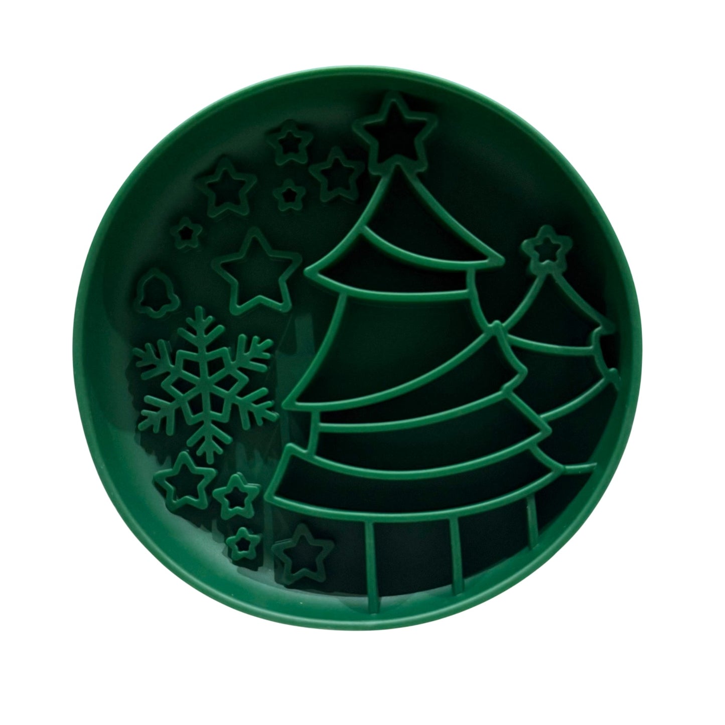 Christmas Themed Slow Feeder - Green - Pooch Luxury