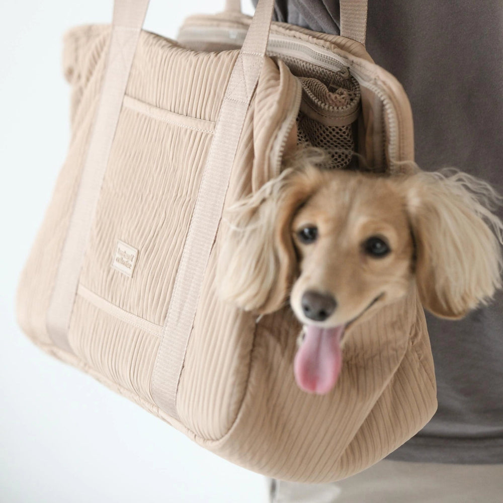 City Pet Carrier - Camel - Pooch Luxury