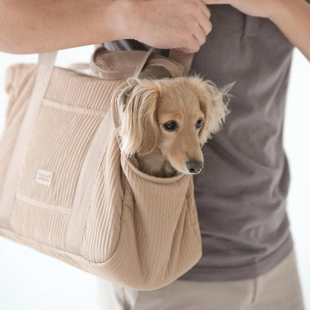 City Pet Carrier - Camel - Pooch Luxury
