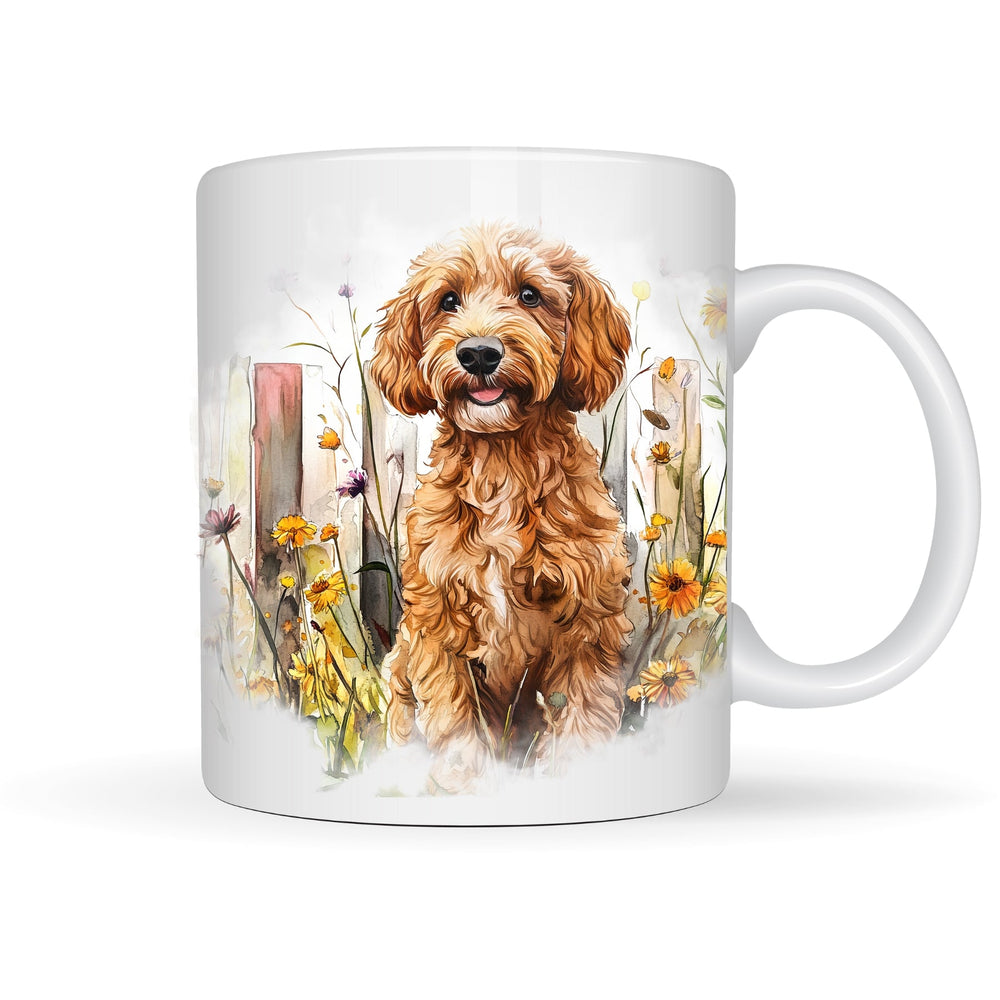 
                      
                        Coffee Mug - Golden Garden Doodle - Pooch Luxury
                      
                    