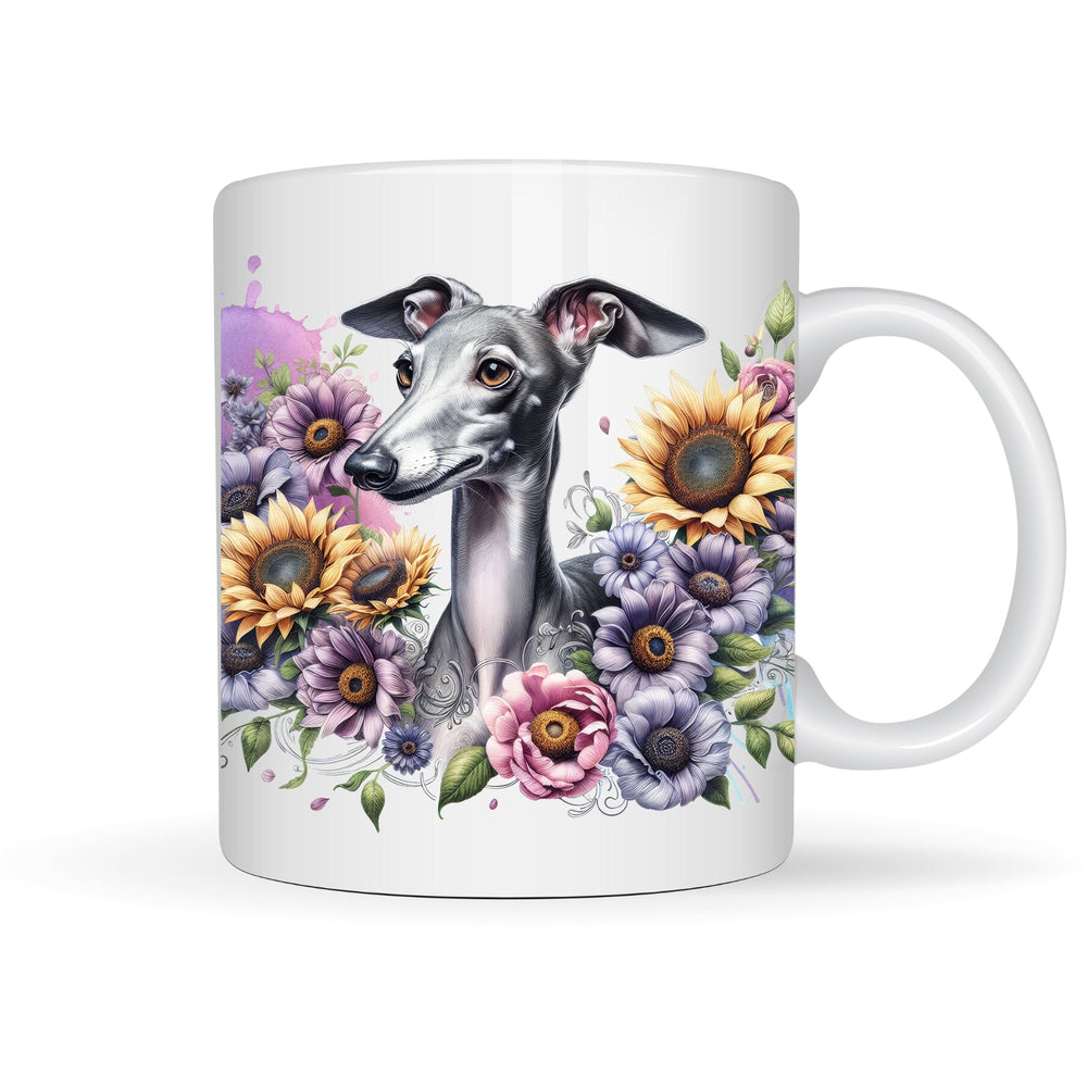 
                      
                        Coffee Mug - Greyhounds In Bloom - Pooch Luxury
                      
                    