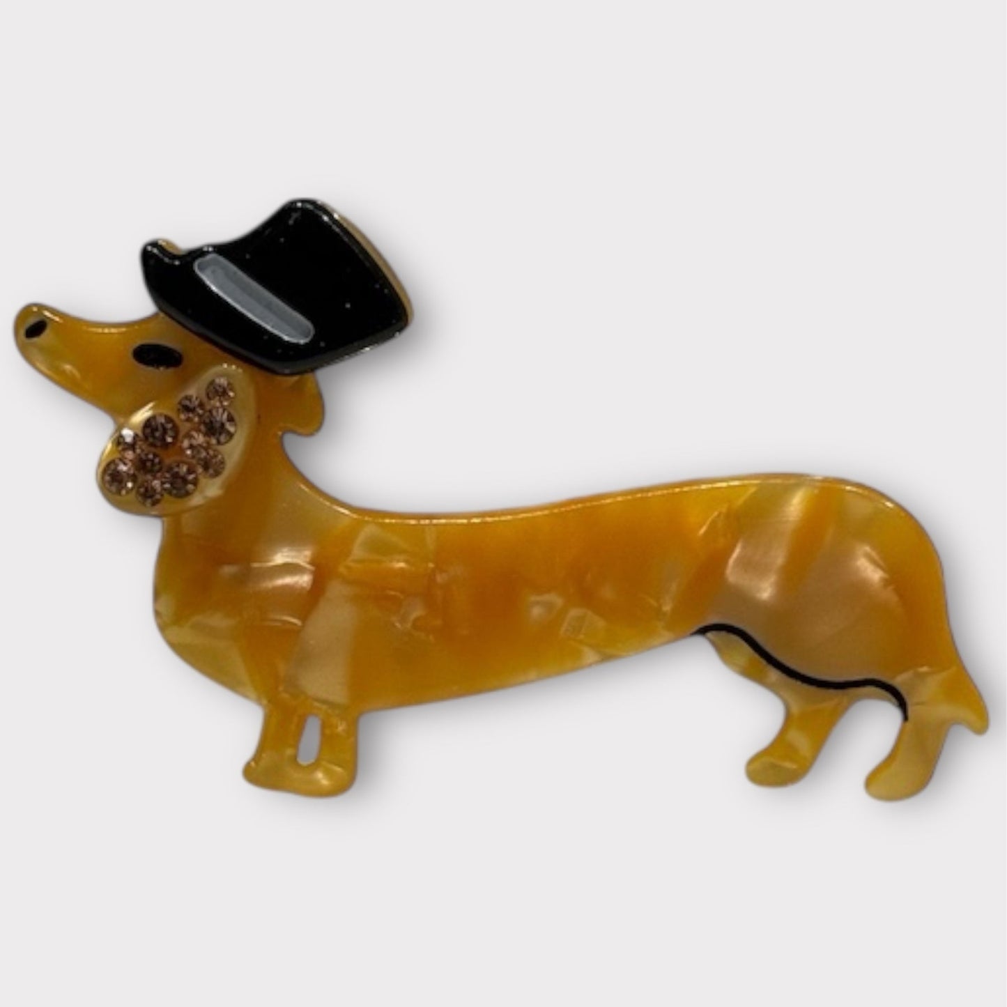 Dachshund Hair Clips - Pooch Luxury