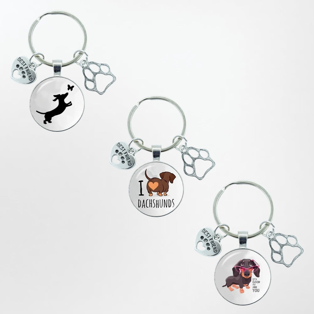 Dachshund Key Chain - Pooch Luxury