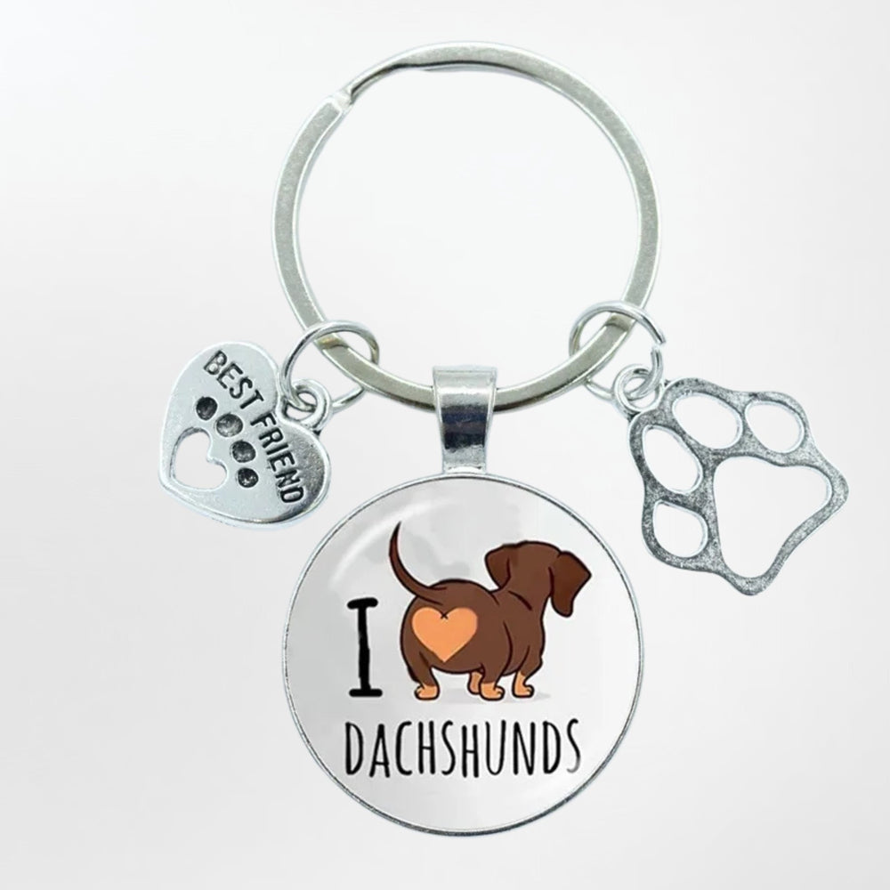 Dachshund Key Chain - Pooch Luxury