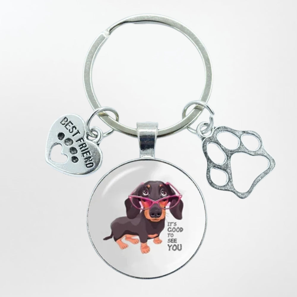 
                      
                        Dachshund Key Chain - Pooch Luxury
                      
                    