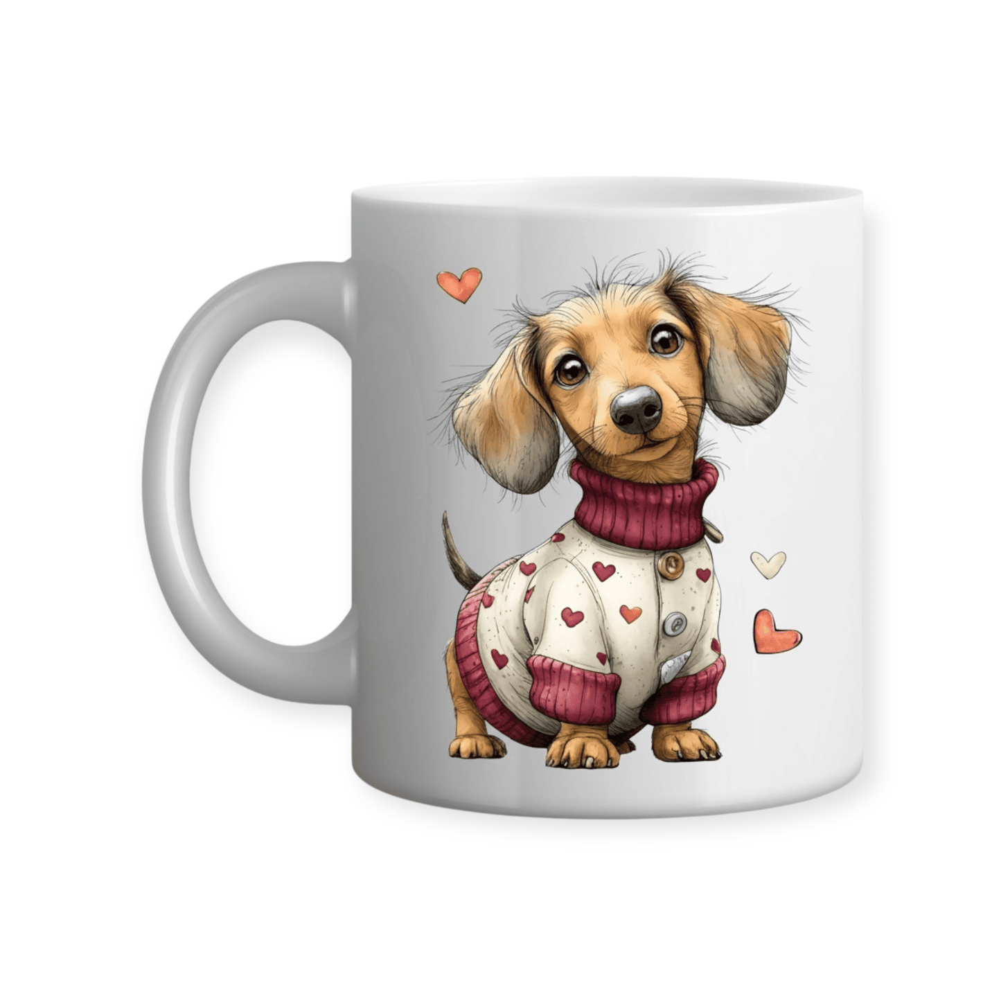 Dachshund My Heart Coffee Mug - Pooch Luxury