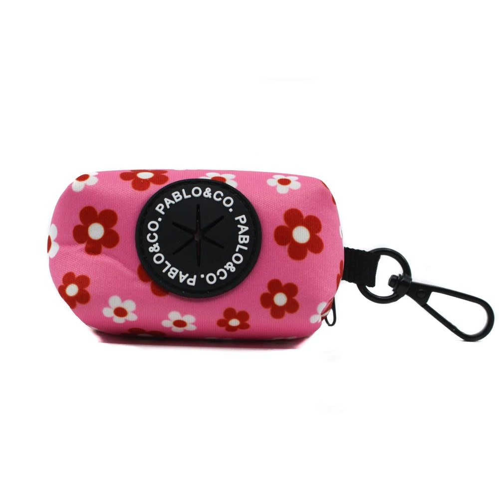 Flower Power Poop Bag Holder - Pooch Luxury