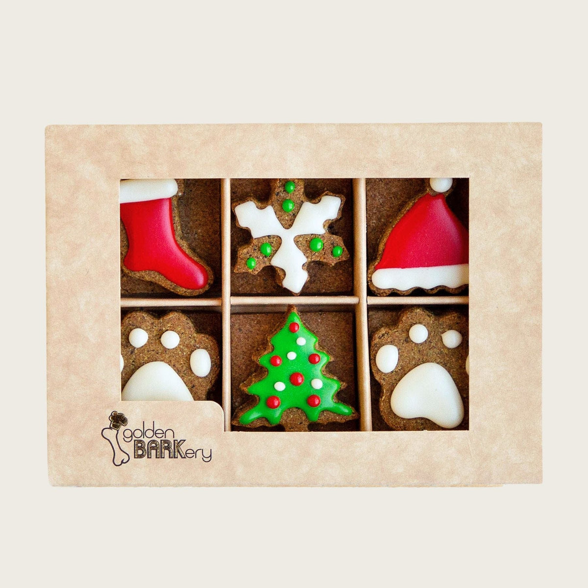 Golden BARKery Christmas Dog Treats - Pooch Luxury