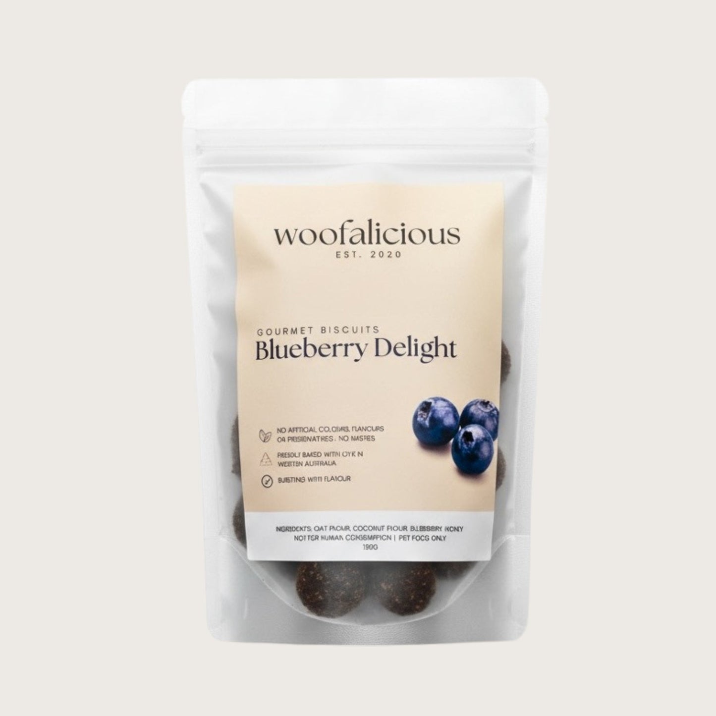 Gourmet Biscuits - Blueberry Delight - Pooch Luxury