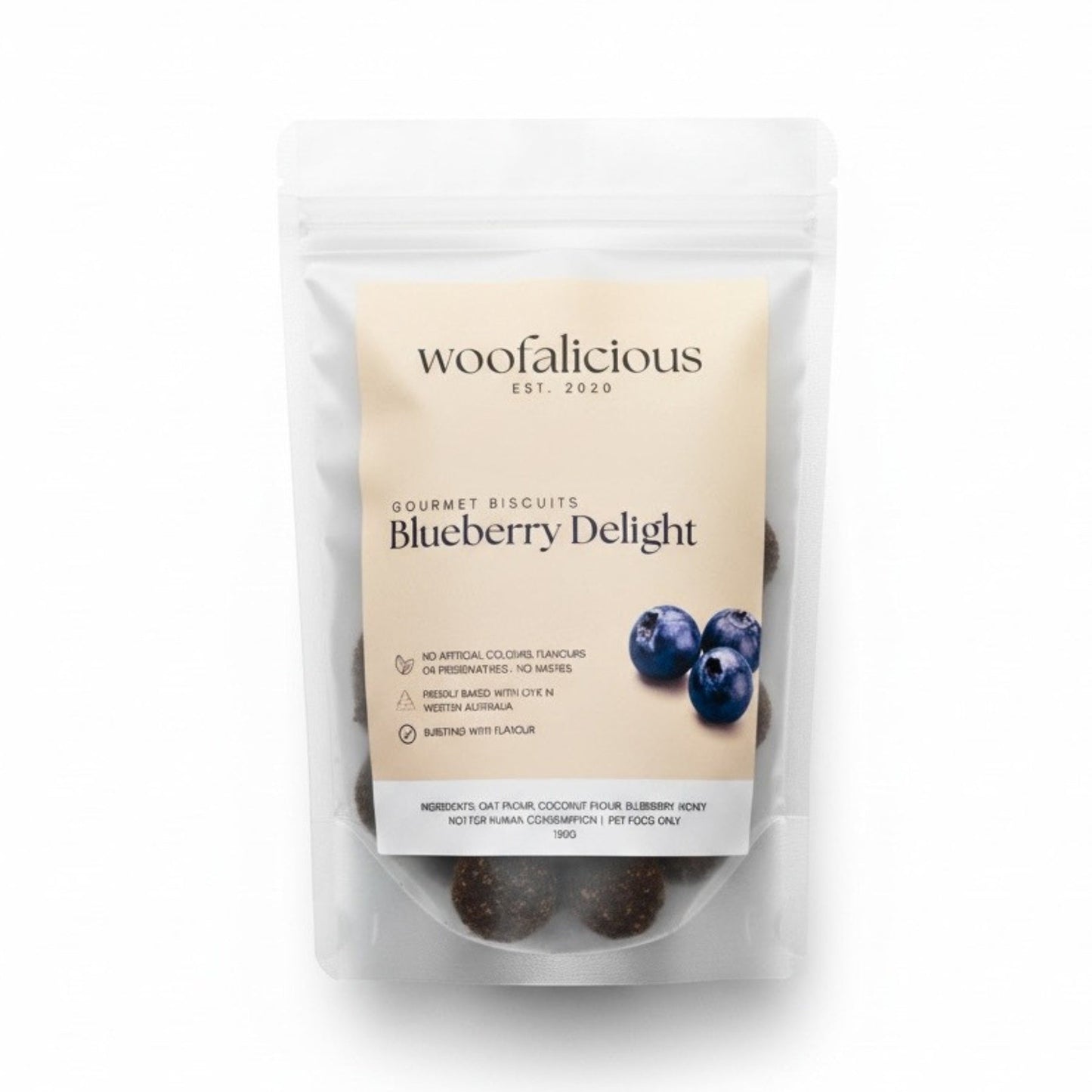 Gourmet Biscuits - Blueberry Delight - Pooch Luxury