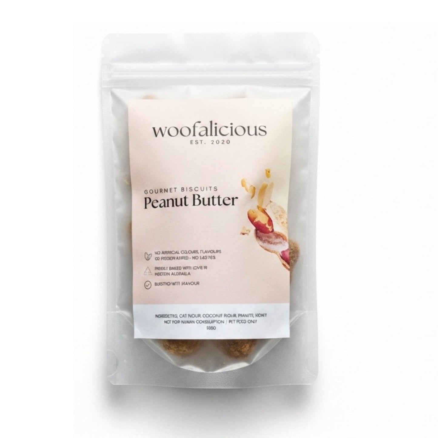 Gourmet Biscuits - Peanut Butter - Pooch Luxury