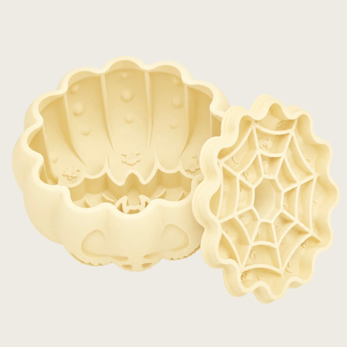 Halloween Pumpkin Slow Feeder & Lick Mat - Ghostly Charm - Pooch Luxury