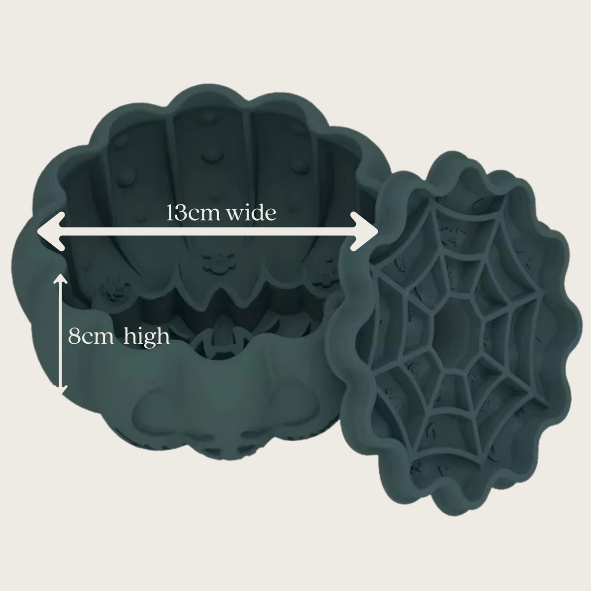 Halloween Pumpkin Slow Feeder & Lick Mat - Midnight Forest - Pooch Luxury
