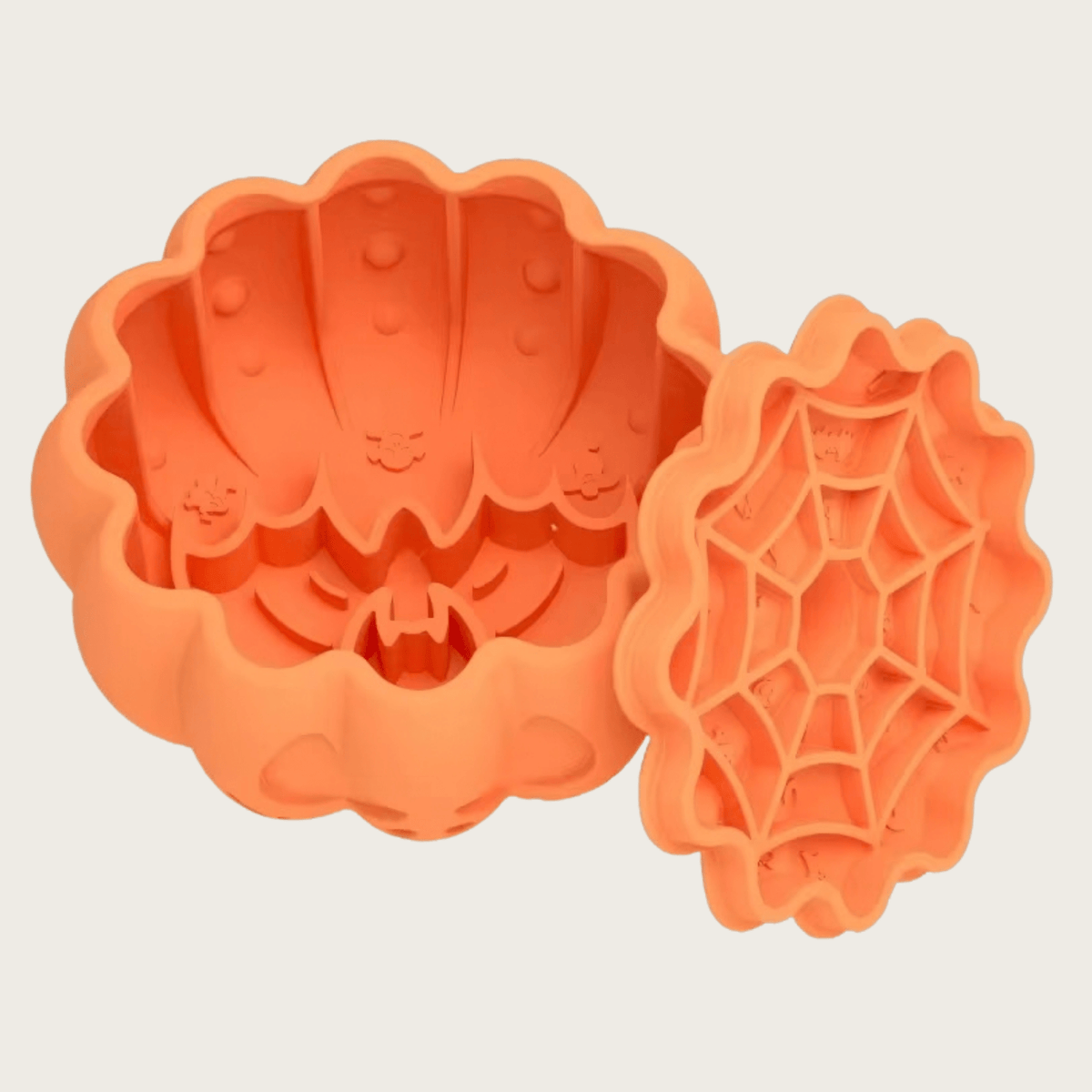 Halloween Pumpkin Slow Feeder & Lick Mat - Pumpkin Patch - Pooch Luxury