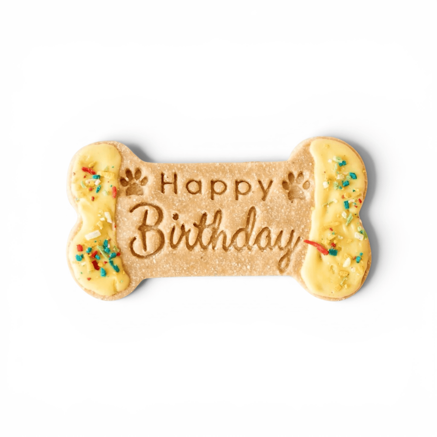 Happy Birthday Bone Dog Treat - Pooch Luxury