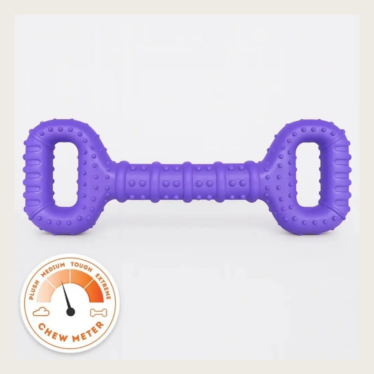 Happy Staff Co Tommy Tug Handle Dog Toy - Purple - Pooch Luxury