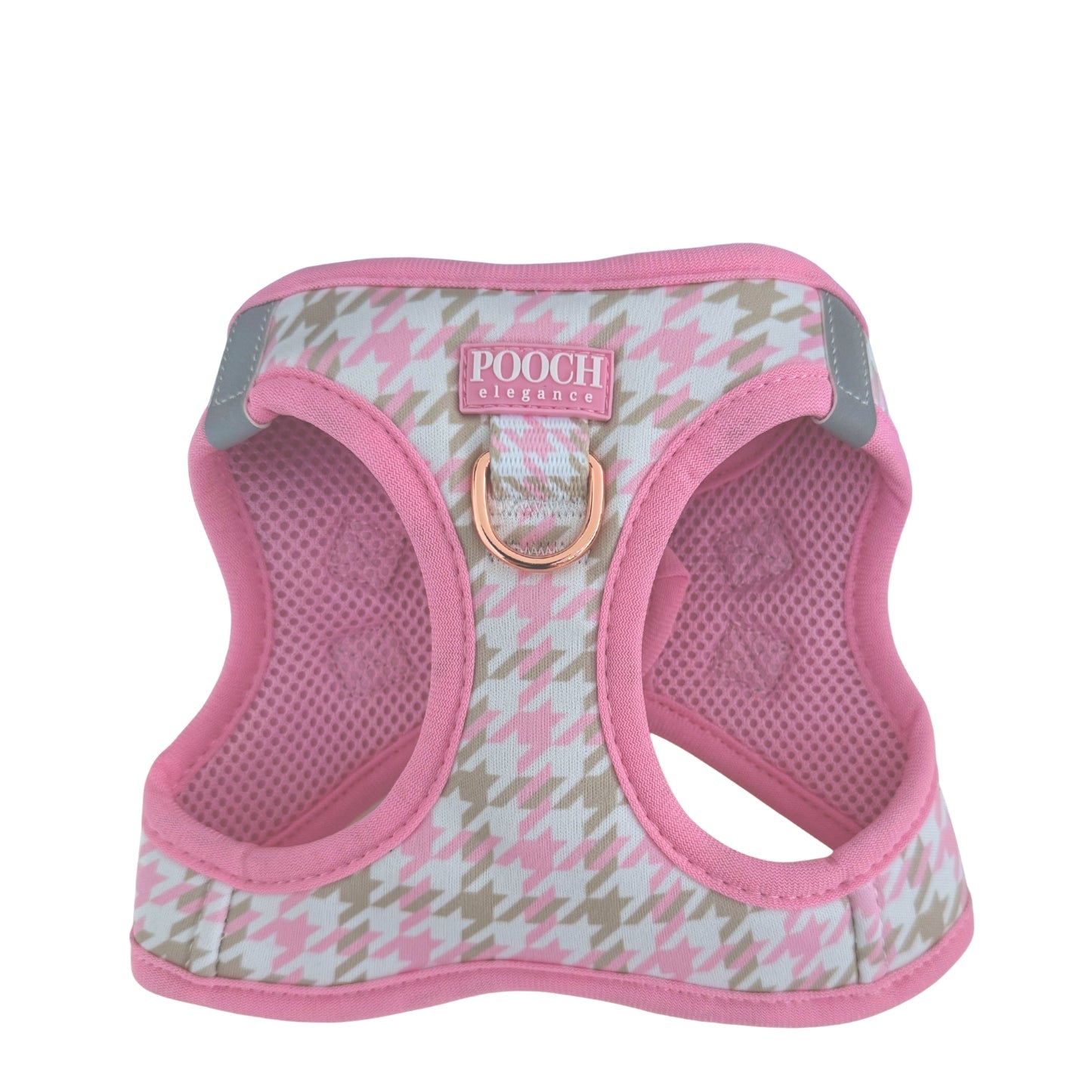Houndstooth - Belle Step In Harness - Pooch Luxury