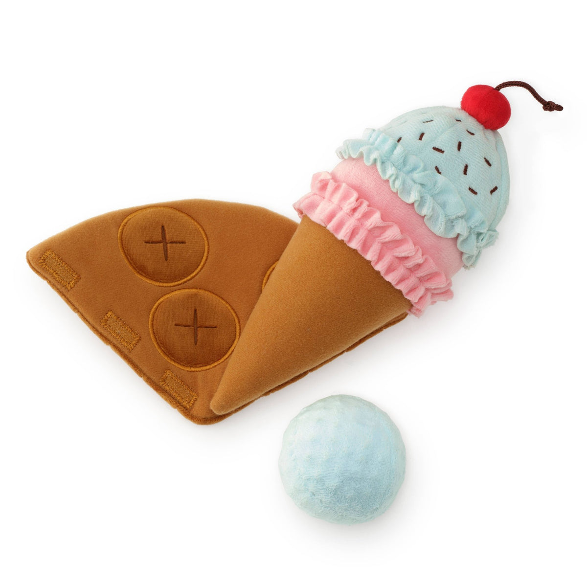 Ice Cream Interactive 2-in-1 Bounce Dog Toy - Pooch Luxury