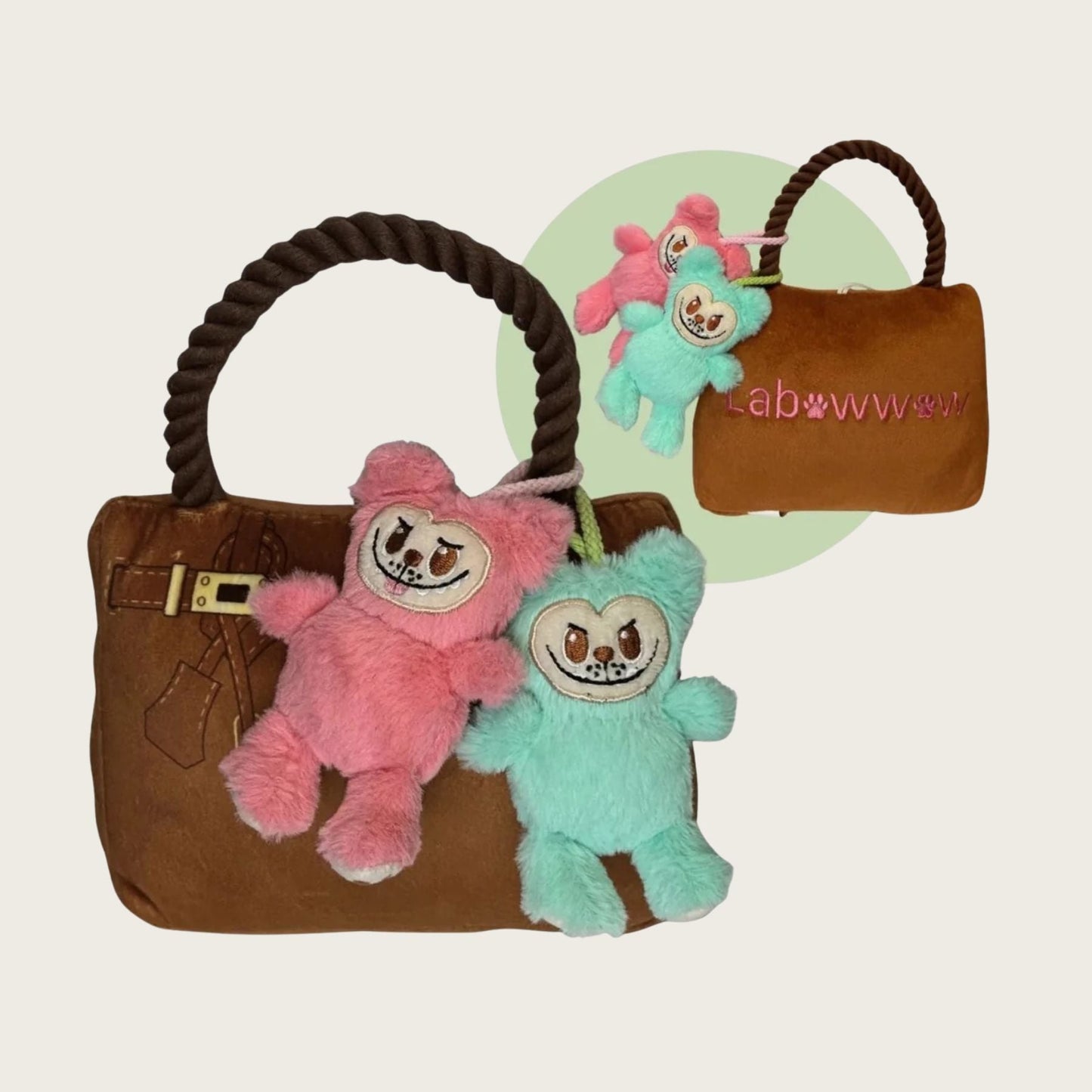 Labowwow Handbag Dog Toy - Pooch Luxury