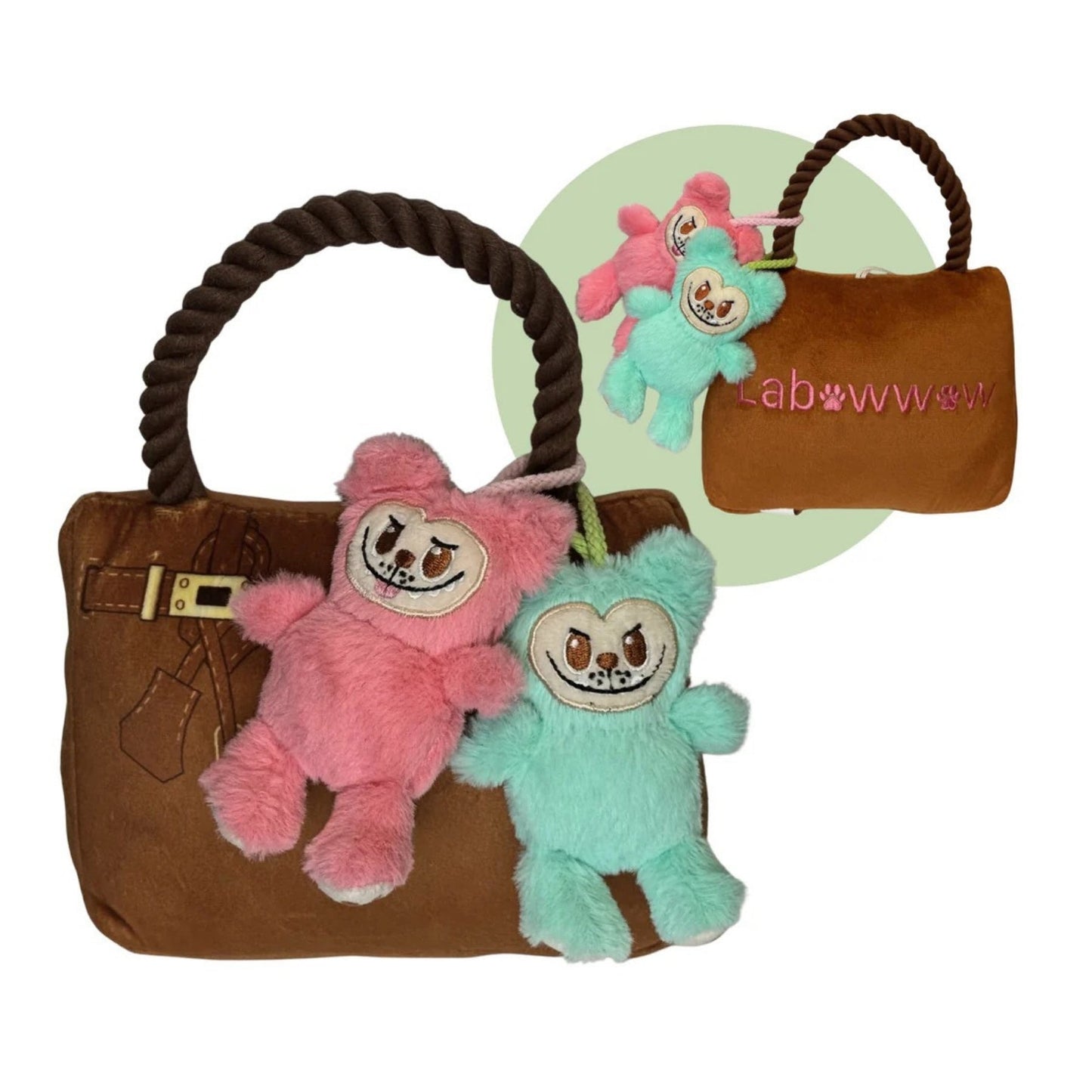 Labowwow Handbag Dog Toy - Pooch Luxury