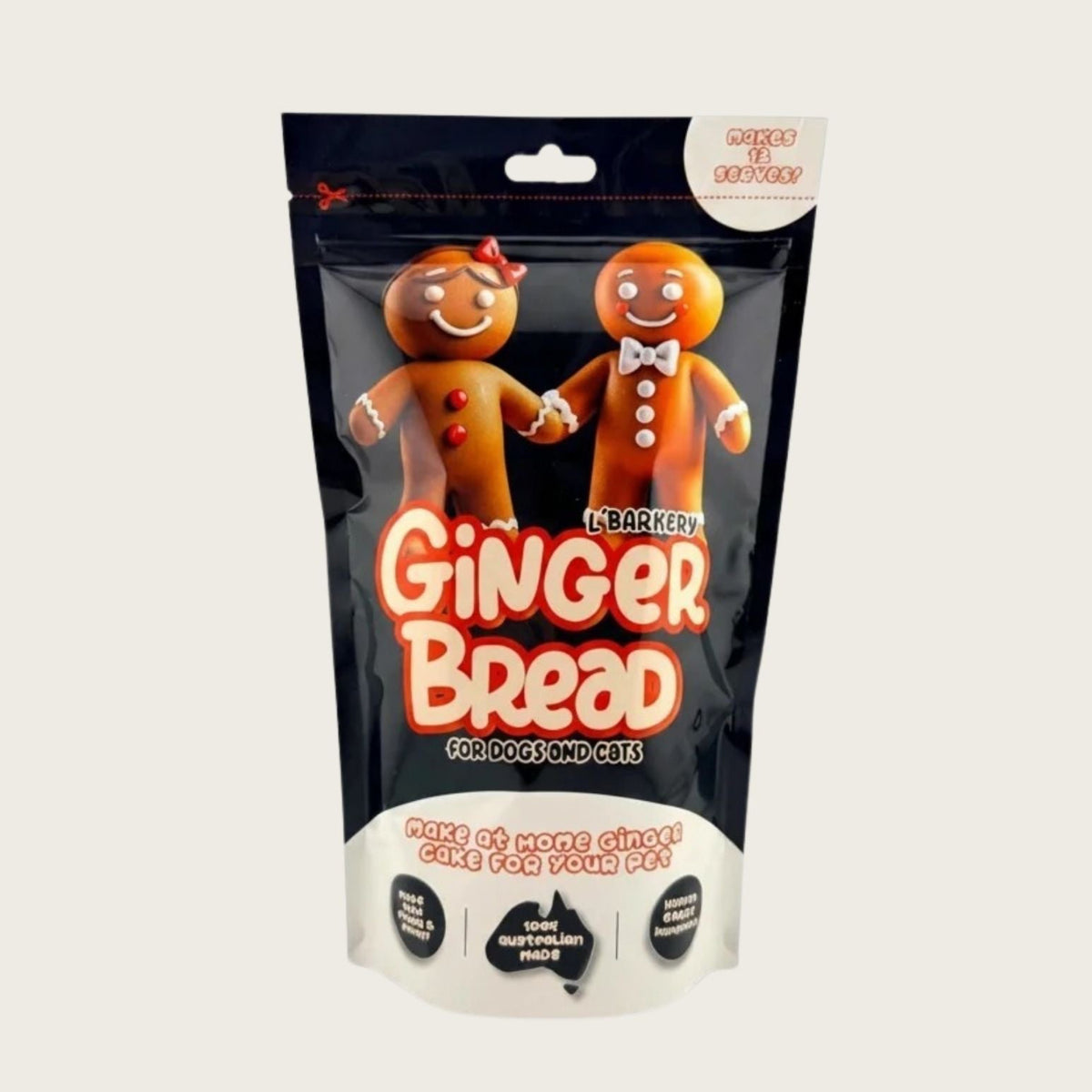 L'Barkery Gingerbread Cake for Dogs - Pooch Luxury