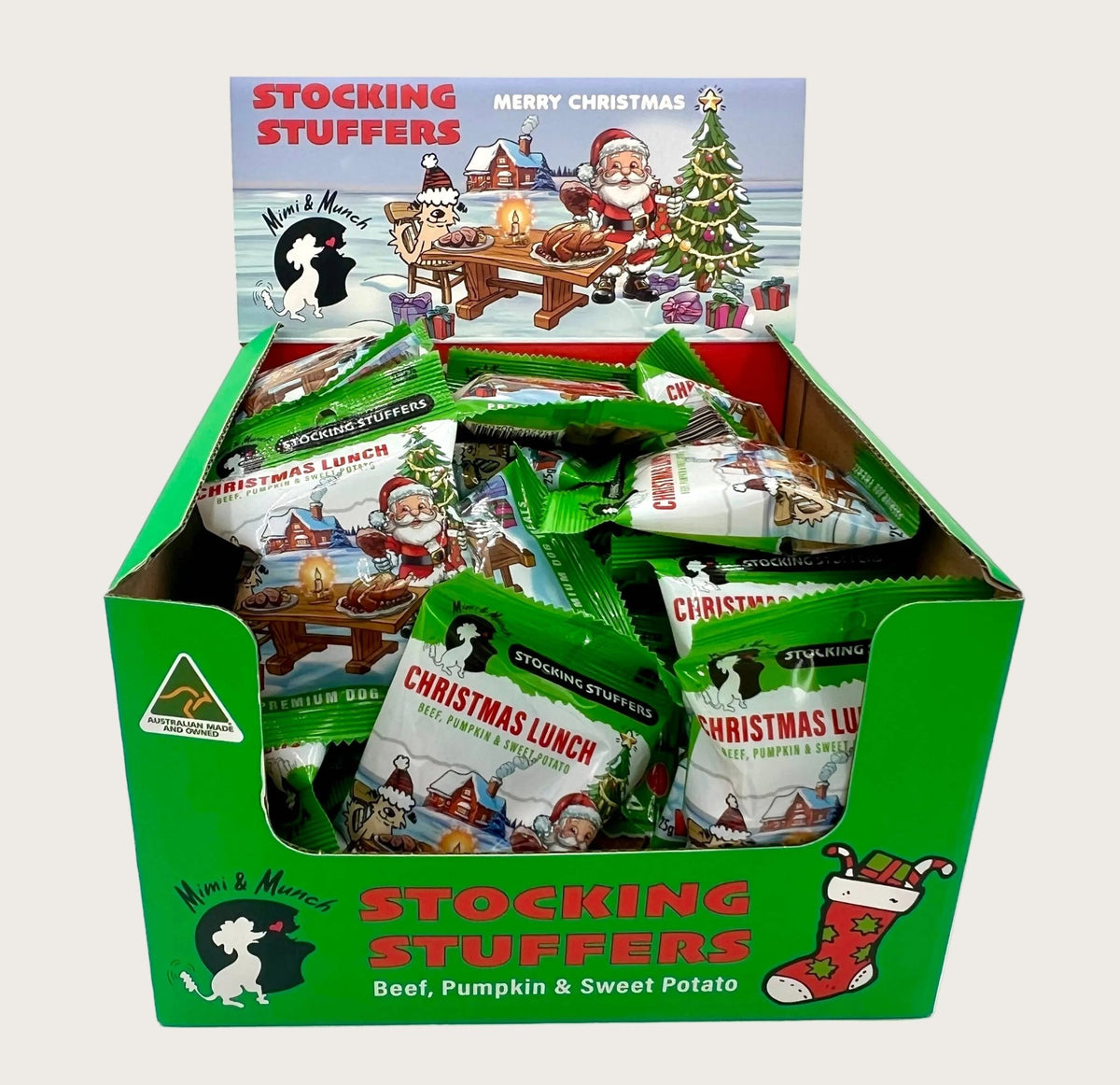 Mimi & Munch Christmas Lunch Stocking Stuffer - Pooch Luxury