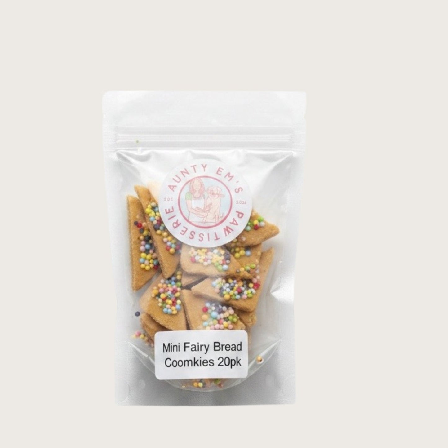 Mini Fairy Bread - 20pk - Pooch Luxury
