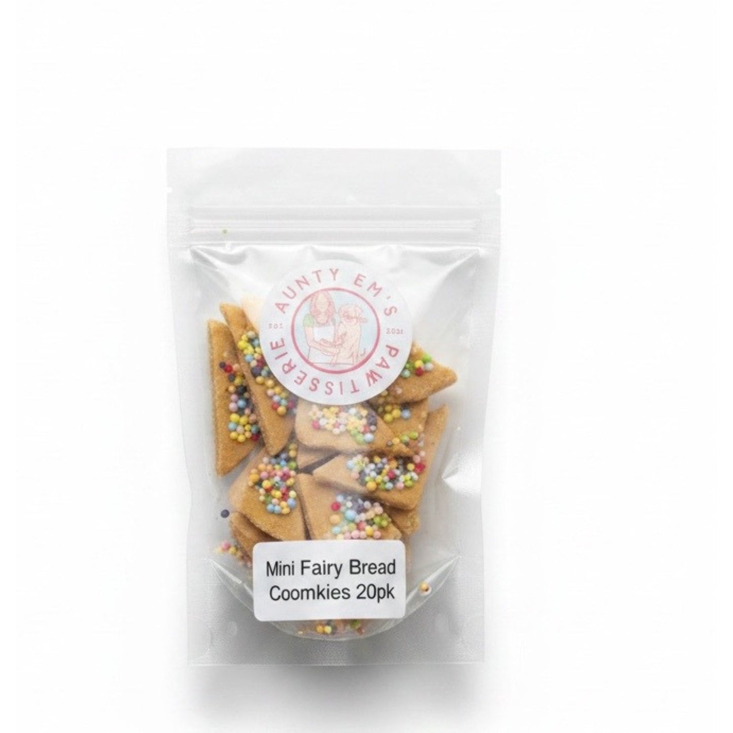 Mini Fairy Bread - 20pk - Pooch Luxury